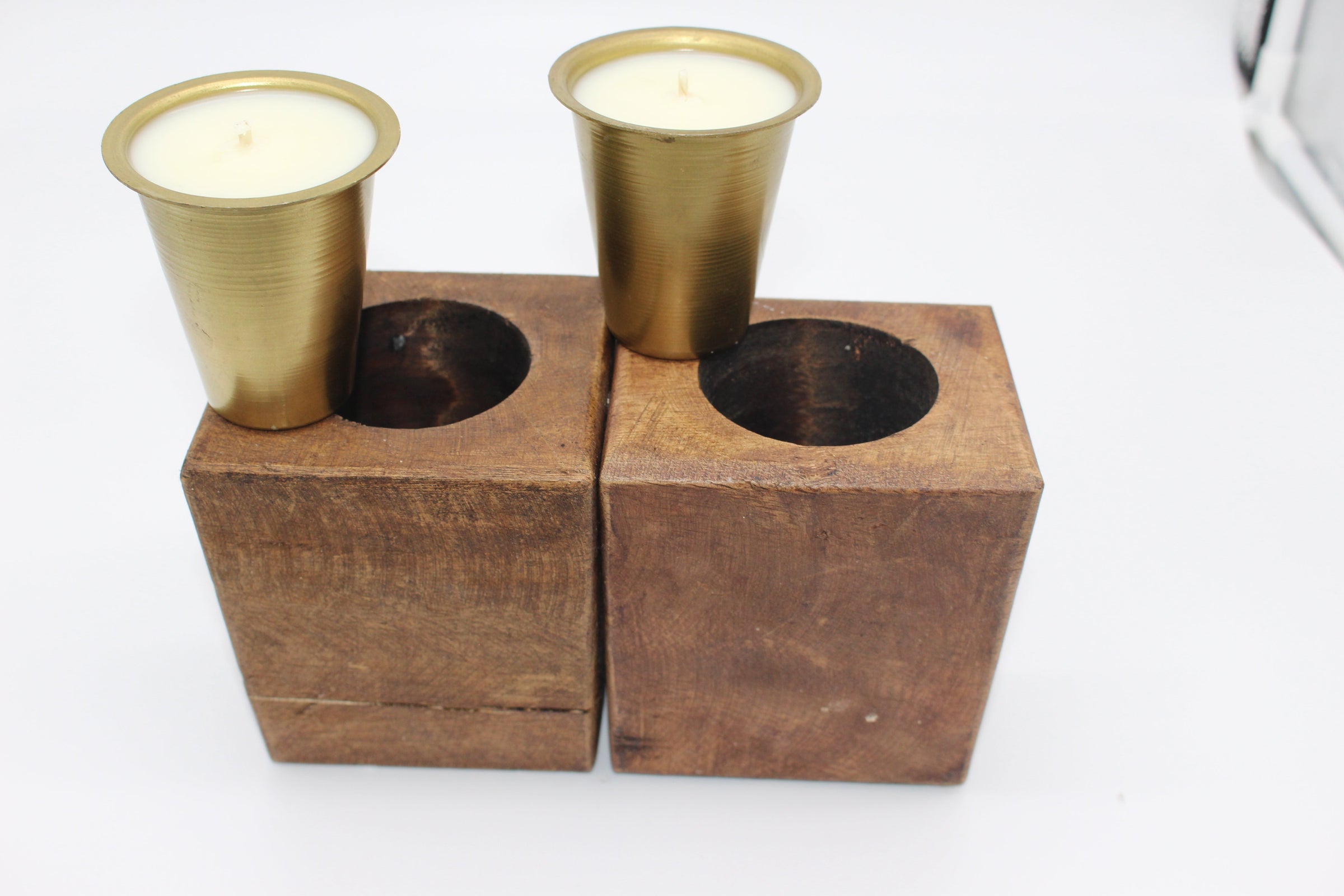 Tin Refills for Wooden Candle Holders
