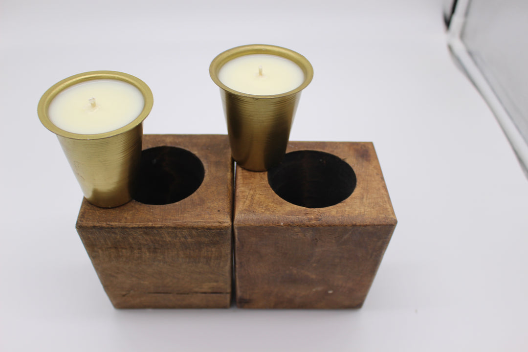 Tin Refills for Wooden Candle Holders