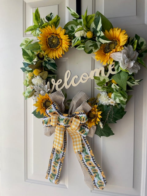 Sunflower Wreath